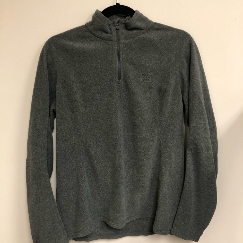 North Face 100% Polyester Half Zip Pullover